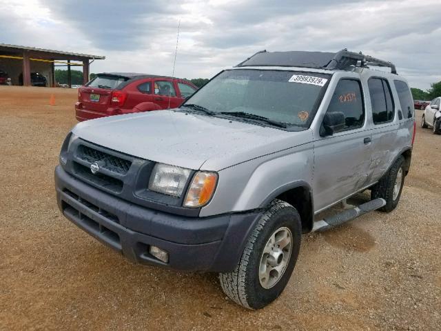 5N1ED28Y6YC568923 - 2000 NISSAN XTERRA XE SILVER photo 2