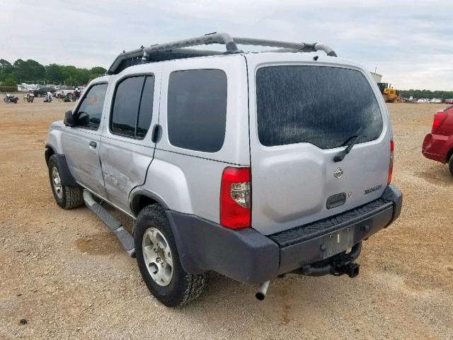 5N1ED28Y6YC568923 - 2000 NISSAN XTERRA XE SILVER photo 3