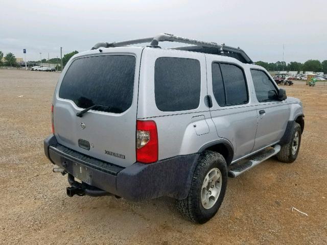 5N1ED28Y6YC568923 - 2000 NISSAN XTERRA XE SILVER photo 4