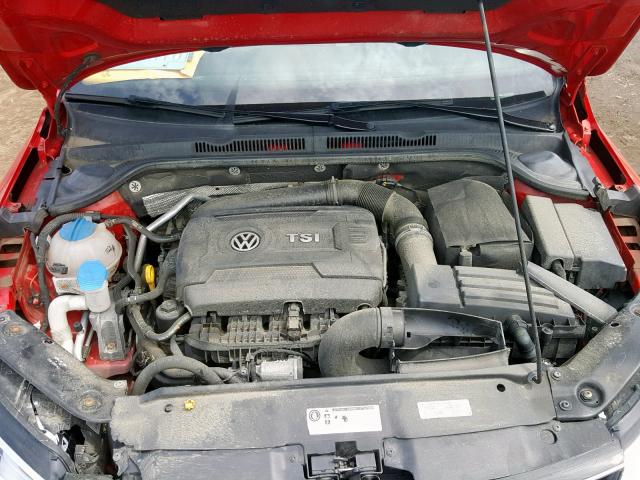 3VWB17AJ3GM285190 - 2016 VOLKSWAGEN JETTA SPOR RED photo 7