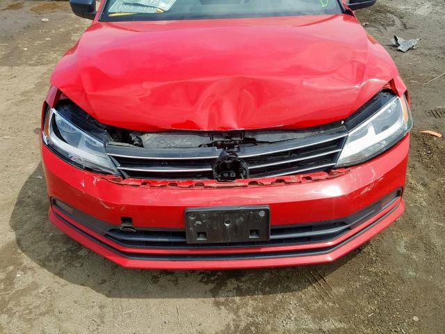 3VWB17AJ3GM285190 - 2016 VOLKSWAGEN JETTA SPOR RED photo 9