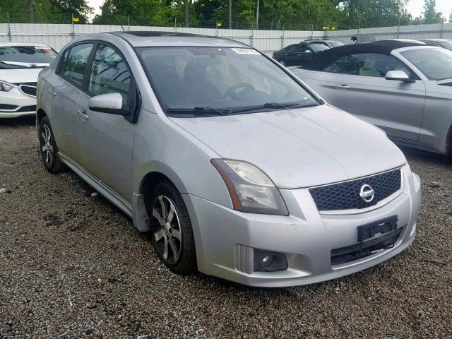 3N1AB6AP6CL698041 - 2012 NISSAN SENTRA 2.0 SILVER photo 1