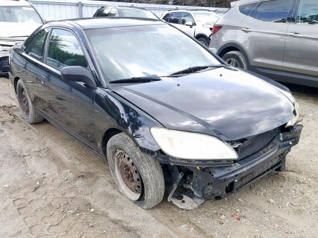 1HGEM22174L007240 - 2004 HONDA CIVIC DX V BLACK photo 1