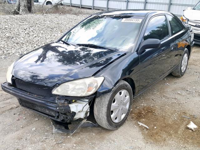 1HGEM22174L007240 - 2004 HONDA CIVIC DX V BLACK photo 2