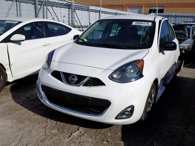 3N1CK3CP8FL215934 - 2015 NISSAN MICRA WHITE photo 2