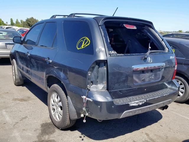 2HNYD18603H513202 - 2003 ACURA MDX TOURIN GREEN photo 3