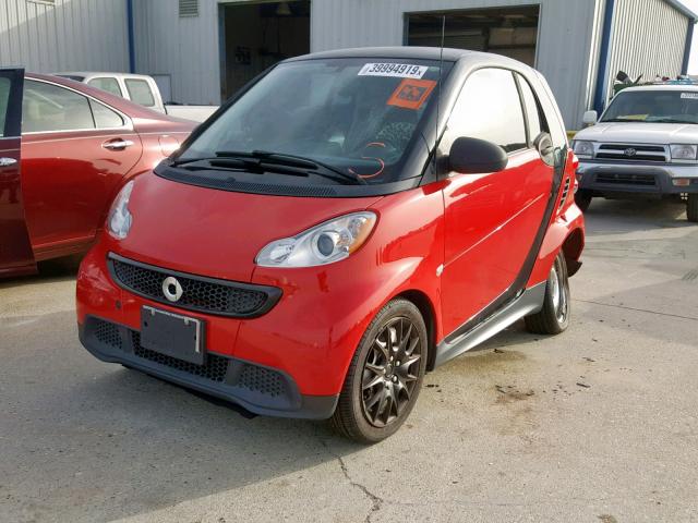 WMEEJ3BA9DK597848 - 2013 SMART FORTWO PUR RED photo 2