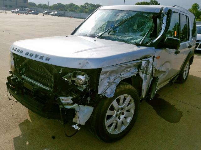 SALAD25475A310396 - 2005 LAND ROVER LR3 SE SILVER photo 9