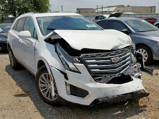 1GYKNBRSXHZ158664 - 2017 CADILLAC XT5 LUXURY WHITE photo 1