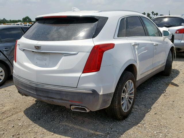 1GYKNBRSXHZ158664 - 2017 CADILLAC XT5 LUXURY WHITE photo 4