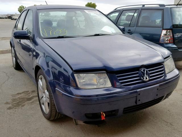 3VWSD69M01M150966 - 2001 VOLKSWAGEN JETTA GLS BLUE photo 1