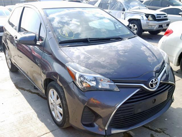 VNKJTUD36GA057127 - 2016 TOYOTA YARIS L GRAY photo 1