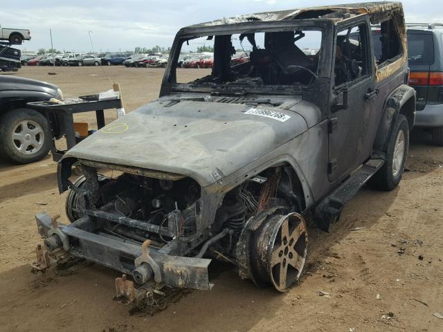 1J4AA2D19AL107414 - 2010 JEEP WRANGLER S BURN photo 2