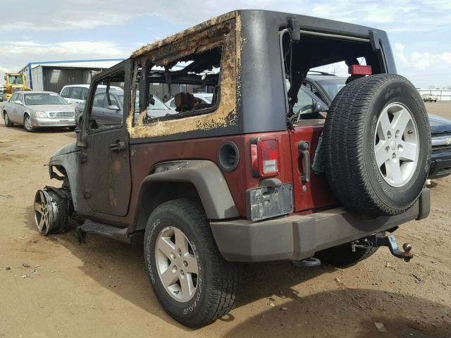 1J4AA2D19AL107414 - 2010 JEEP WRANGLER S BURN photo 3