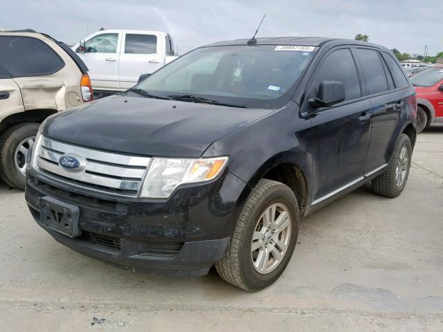 2FMDK3GC3ABA80421 - 2010 FORD EDGE SE BLACK photo 2