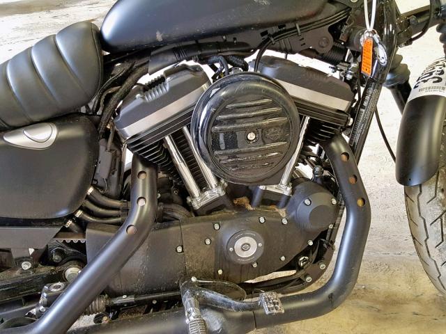 1HD4LE211KC433371 - 2019 HARLEY-DAVIDSON XL883 N BLACK photo 7