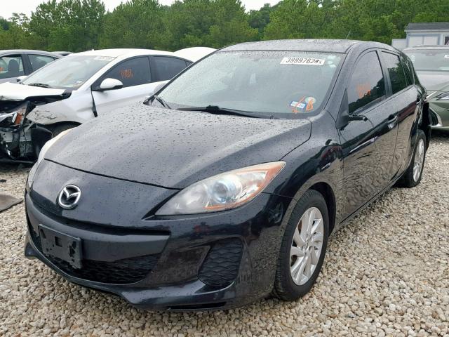 JM1BL1M7XC1573029 - 2012 MAZDA 3 I GRAY photo 2