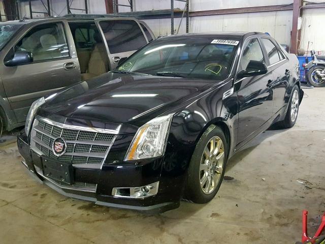 1G6DT57V590148328 - 2009 CADILLAC CTS HI FEA BLACK photo 2