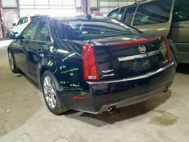 1G6DT57V590148328 - 2009 CADILLAC CTS HI FEA BLACK photo 3