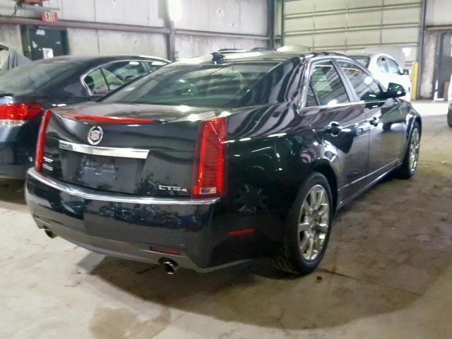 1G6DT57V590148328 - 2009 CADILLAC CTS HI FEA BLACK photo 4