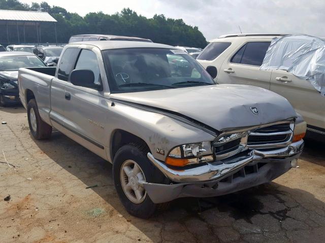 1B7GL22X9WS654861 - 1998 DODGE DAKOTA GRAY photo 1