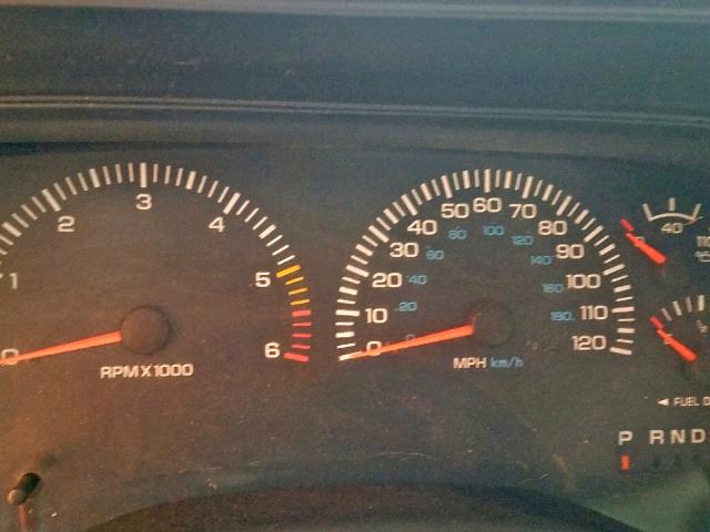 1B7GL22X5YS693658 - 2000 DODGE DAKOTA BLUE photo 8