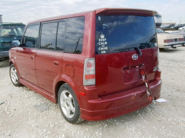 JTLKT334764118651 - 2006 TOYOTA SCION XB 栗色 照片 3