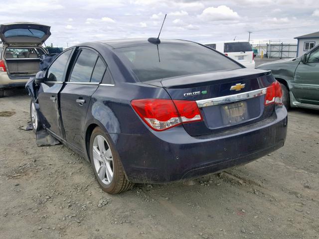 1G1P75SZ1F7293774 - 2015 CHEVROLET CRUZE BLACK photo 3