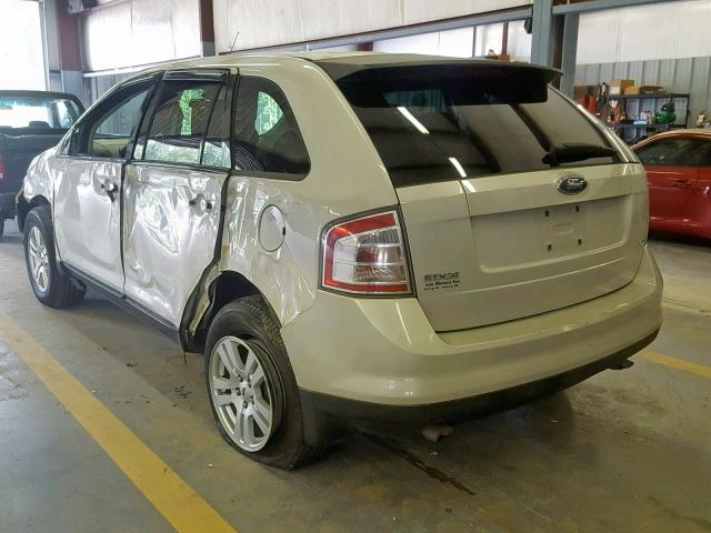 2FMDK46C57BA82316 - 2007 FORD EDGE SE WHITE photo 3