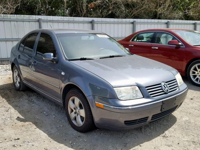 3VWSA69M84M114858 - 2004 VOLKSWAGEN JETTA GLS GRAY photo 1