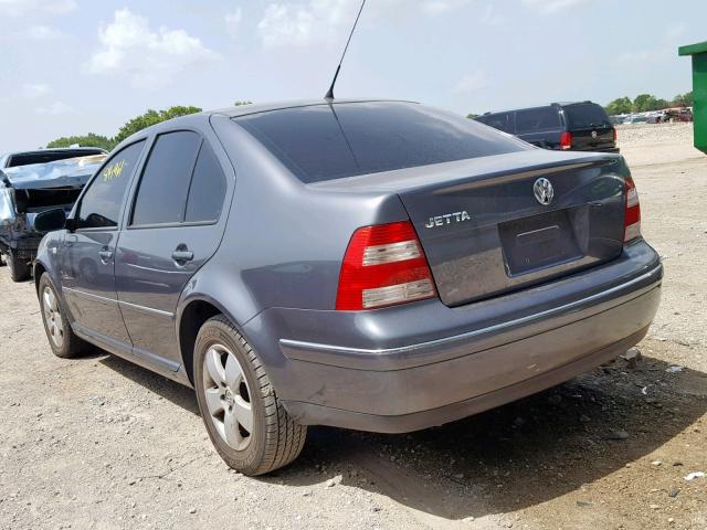 3VWSA69M84M114858 - 2004 VOLKSWAGEN JETTA GLS GRAY photo 3