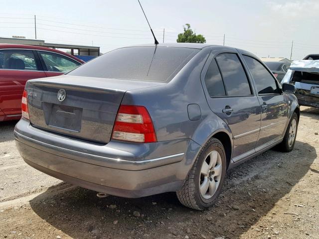 3VWSA69M84M114858 - 2004 VOLKSWAGEN JETTA GLS GRAY photo 4