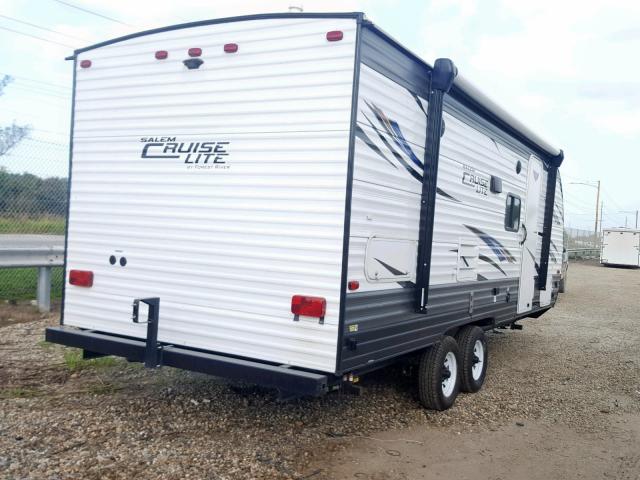 4X4TSMY2XK7418381 - 2019 WILDWOOD TRAILER WHITE photo 4