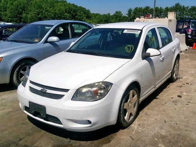 1G1AF5F56A7232395 - 2010 CHEVROLET COBALT 2LT WHITE photo 2