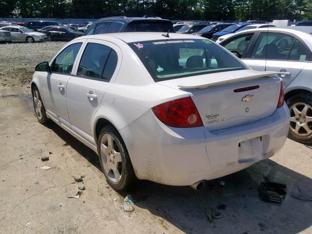 1G1AF5F56A7232395 - 2010 CHEVROLET COBALT 2LT WHITE photo 3