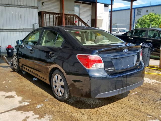 JF1GJAA66FH004347 - 2015 SUBARU IMPREZA BLACK photo 3