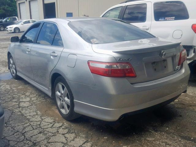 4T1BK46K37U042177 - 2007 TOYOTA CAMRY NEW SILVER photo 3