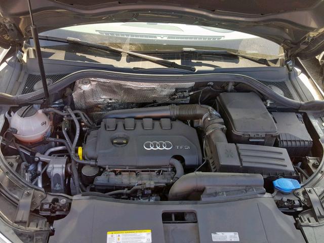 WA1BCCFS6HR012004 - 2017 AUDI Q3 PREMIUM GRAY photo 7