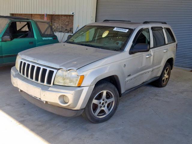 1J4HR48N56C285053 - 2006 JEEP GRAND CHER SILVER photo 2