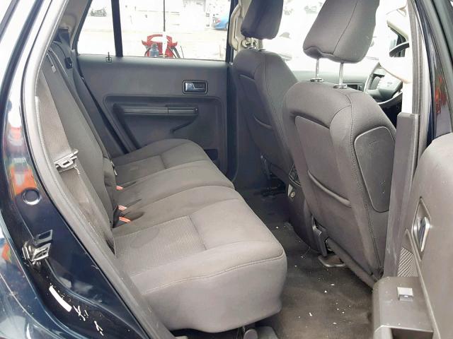 2FMDK38C58BB15341 - 2008 FORD EDGE SEL BLUE photo 6