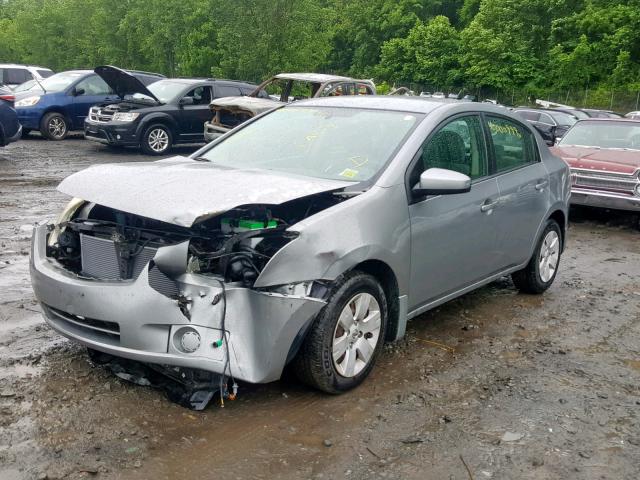 3N1AB61E78L631678 - 2008 NISSAN SENTRA 2.0 GRAY photo 2