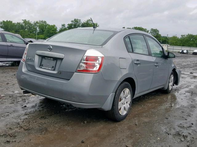 3N1AB61E78L631678 - 2008 NISSAN SENTRA 2.0 GRAY photo 4