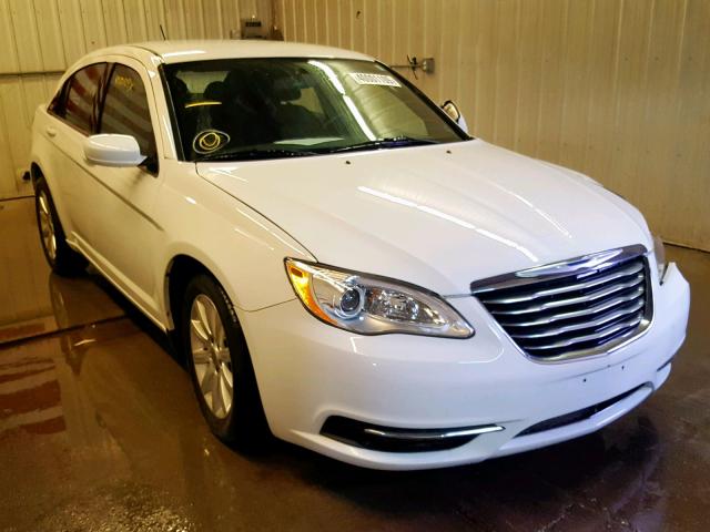 1C3CCBBG5DN607955 - 2013 CHRYSLER 200 TOURIN WHITE photo 1