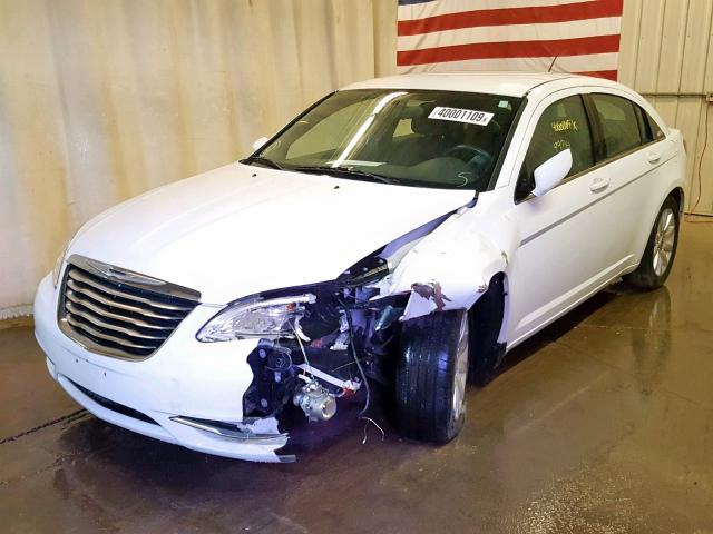 1C3CCBBG5DN607955 - 2013 CHRYSLER 200 TOURIN WHITE photo 2