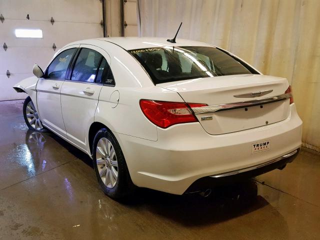 1C3CCBBG5DN607955 - 2013 CHRYSLER 200 TOURIN WHITE photo 3