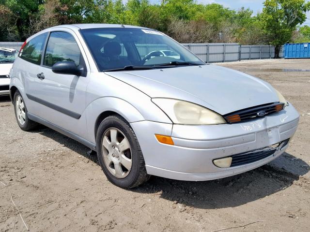 3FAFP31341R248078 - 2001 FORD FOCUS ZX3 SILVER photo 1