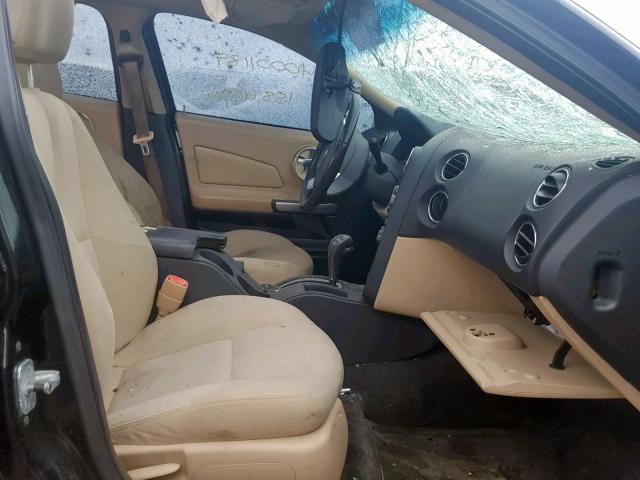 2G2WR554371122198 - 2007 PONTIAC GRAND PRIX BLACK photo 5