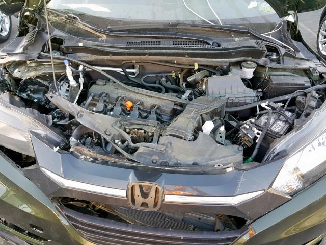 3CZRU6H55JG720805 - 2018 HONDA HR-V EX GREEN photo 7