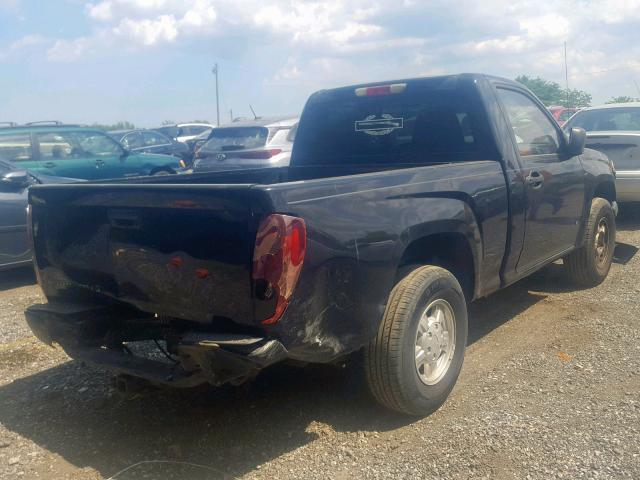 1GCCS149278137331 - 2007 CHEVROLET COLORADO BLACK photo 4