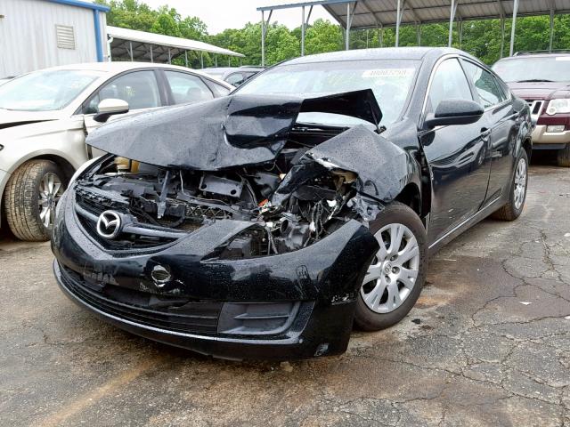 1YVHZ8BH2A5M23543 - 2010 MAZDA 6 I BLACK photo 2